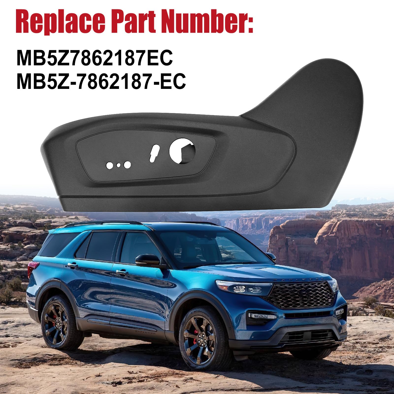 Amazon.com: FEXON Driver Side Plastic Seat Panel Bezel Compatible
